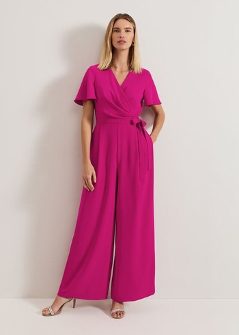 Phase Eight Julissa Jumpsuit Pink Australia | KO2085146